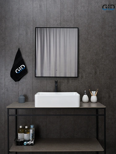 Раковина Gid N9104 51236 накладная белая 52x41x13.5 Раковина Gid N9104 51236 накладная белая 52x41x13.5