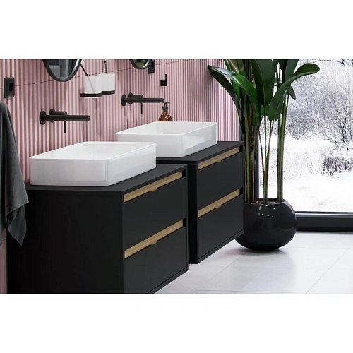 Смеситель для раковины EXCELLENT Pi AREX.1214BL (черный мат) скрытого монтажа Смеситель для раковины EXCELLENT Pi AREX.1214BL (черный мат) скрытого монтажа