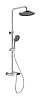 Душевая система ARROW AMG13SH868ACP с термостатом хром