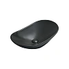 Раковина Vincea VBS-508MB, 615x360x155 керамическая, накладная, цвет черный матовый Раковина Vincea VBS-508MB, 615x360x155 керамическая, накладная, цвет черный матовый