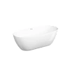 Акриловая ванна SANCOS Oval FB21 1700x800x580, отдельностоящая, овальная, с каркасом, со сливом-переливом, донным клапаном"сlick-сlack", белый Акриловая ванна SANCOS Oval FB21 1700x800x580, отдельностоящая, овальная, с каркасом, со сливом-переливом, донным клапаном"сlick-сlack", белый