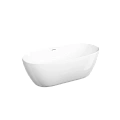 Акриловая ванна SANCOS Oval FB21 1700x800x580, отдельностоящая, овальная, с каркасом, со сливом-переливом, донным клапаном"сlick-сlack", белый Акриловая ванна SANCOS Oval FB21 1700x800x580, отдельностоящая, овальная, с каркасом, со сливом-переливом, донным клапаном"сlick-сlack", белый