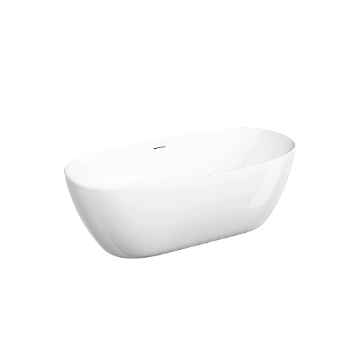 Акриловая ванна SANCOS Oval FB21 1700x800x580, отдельностоящая, овальная, с каркасом, со сливом-переливом, донным клапаном"сlick-сlack", белый Акриловая ванна SANCOS Oval FB21 1700x800x580, отдельностоящая, овальная, с каркасом, со сливом-переливом, донным клапаном"сlick-сlack", белый