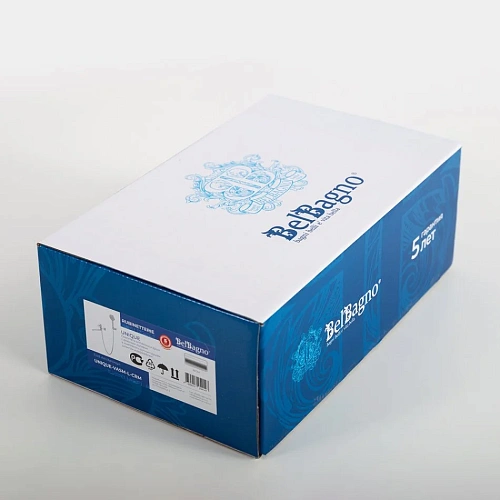 Смеситель для ванны BelBagno UNIQUE-VASM-L-CRM Смеситель для ванны BelBagno UNIQUE-VASM-L-CRM