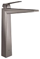 Смеситель для раковины GROHE Allure Brilliant, свободностоящий, гладкий корпус, темный графит глянец 23114A00 Смеситель для раковины GROHE Allure Brilliant, свободностоящий, гладкий корпус, темный графит глянец 23114A00