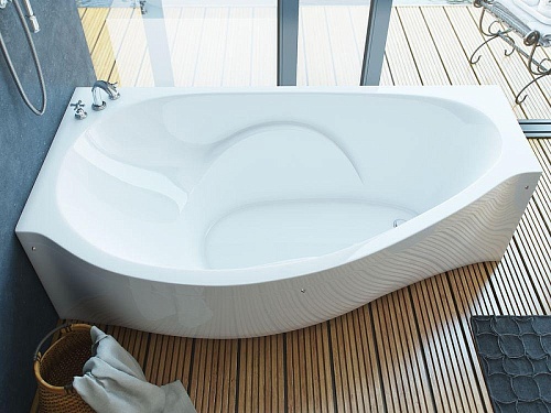 Ванна из искусственного камня Эстет Gracia silk 1700х940 ФР-00014529 левая Ванна из искусственного камня Эстет Gracia silk 1700х940 ФР-00014529 левая