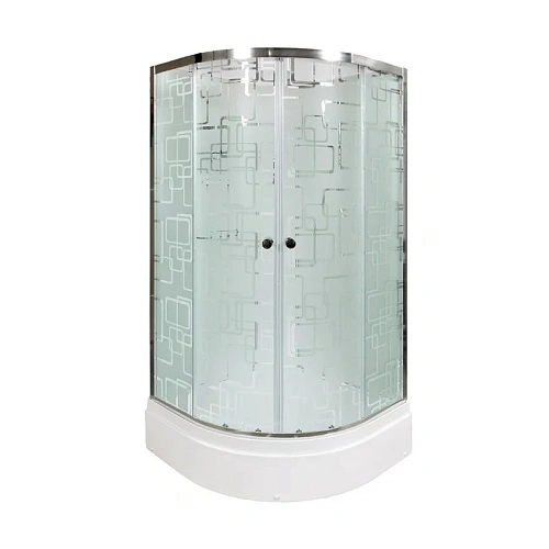 Душевая кабина Dto ЕМ (EM2710N) 100x100 см без крыши Душевая кабина Dto ЕМ (EM2710N) 100x100 см без крыши