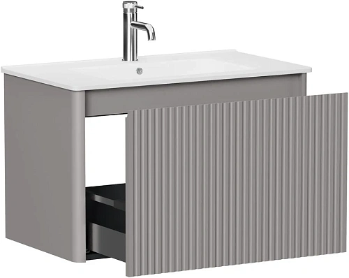 Тумба под раковину Allen Brau Gravity 80 1.370017.PGM платина матовый Тумба под раковину Allen Brau Gravity 80 1.370017.PGM платина матовый