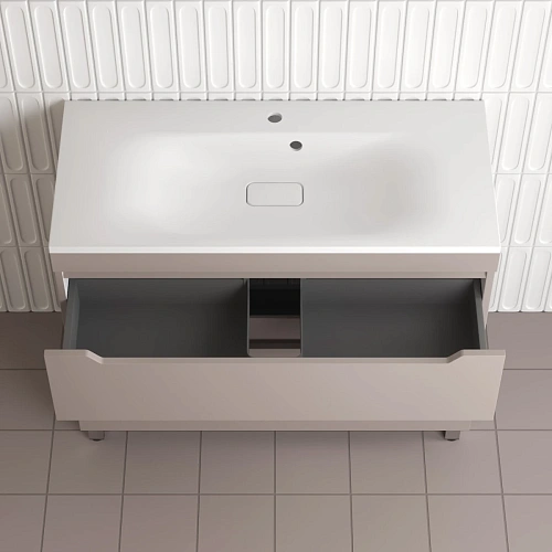 Тумба под раковину Style Line Остин 100 см ЛС-00002402 напольная, тауп темный Тумба под раковину Style Line Остин 100 см ЛС-00002402 напольная, тауп темный