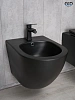 Биде подвесное Gid BDP-96BM 21103 черный матовый 48x37x32.5