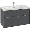 Тумба под раковину Villeroy & Boch Subway 3.0 Graphite / Graphite C57002VR Тумба под раковину Villeroy & Boch Subway 3.0 Graphite / Graphite C57002VR