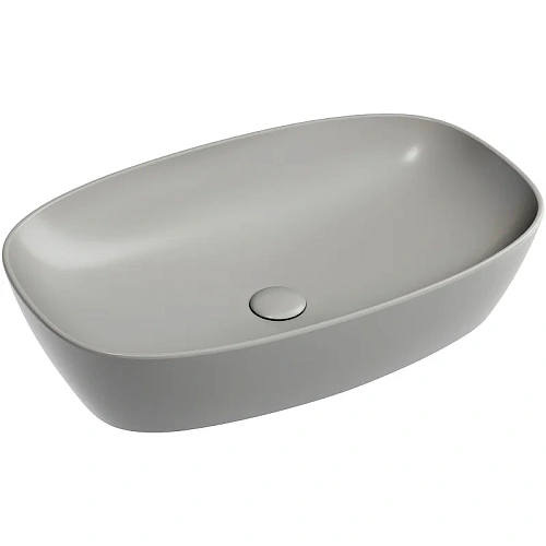 Раковина Ceramica Nova ELEMENT CN6049MH Антрацит матовый накладная Раковина Ceramica Nova ELEMENT CN6049MH Антрацит матовый накладная