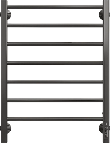 Полотенцесушитель электрический EWRIKA Пенелопа С7 70х50, черный 558359 Полотенцесушитель электрический EWRIKA Пенелопа С7 70х50, черный 558359