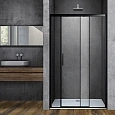 Душевая дверь Vincea Soft VDS-3SO120CLB, 1200, черный, стекло прозрачное Душевая дверь Vincea Soft VDS-3SO120CLB, 1200, черный, стекло прозрачное