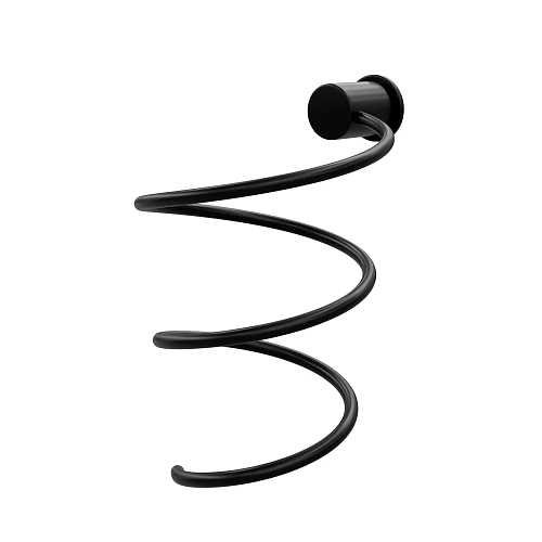 Держатель фена WasserKRAFT K-1080BLACK черный Держатель фена WasserKRAFT K-1080BLACK черный