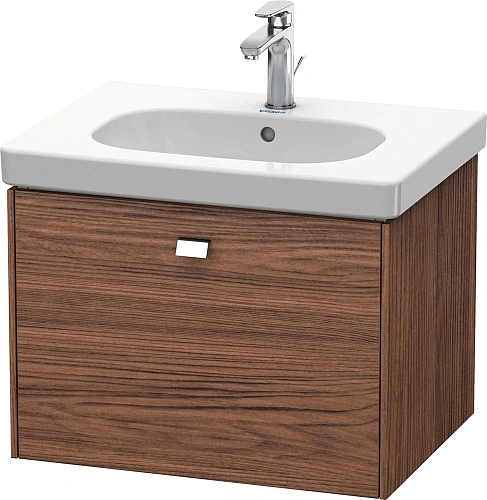 Тумба под раковину Duravit Brioso BR404501021 подвесная 62 см Орех темный Тумба под раковину Duravit Brioso BR404501021 подвесная 62 см Орех темный