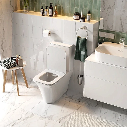 Унитаз напольный Ceruttispa NIVOLET CT8457 безободковый, сиденье микролифт Унитаз напольный Ceruttispa NIVOLET CT8457 безободковый, сиденье микролифт