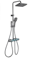 Душевая система Wonzon & Woghand с термостатом, темный графит (WW-B4174-BGG) Душевая система Wonzon & Woghand с термостатом, темный графит (WW-B4174-BGG)