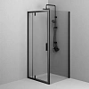 Душевой уголок AM.PM Gem W90G-404-9090-BT 90x90 черный матовый, стекло прозрачное Душевой уголок AM.PM Gem W90G-404-9090-BT 90x90 черный матовый, стекло прозрачное