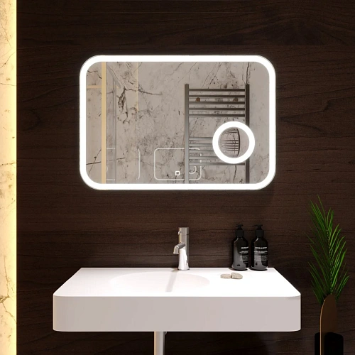 Зеркало SILVER MIRRORS 1000x800 Сенсорный выключатель Эльза (ФР-00002155) Зеркало SILVER MIRRORS 1000x800 Сенсорный выключатель Эльза (ФР-00002155)