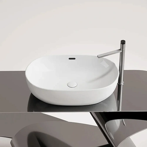 Раковина Ceramica Nova ELEMENT CN6064 белый накладная Раковина Ceramica Nova ELEMENT CN6064 белый накладная