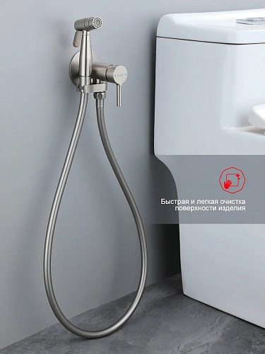 Гигиенический душ Raglo R20.54.05 встраиваемый, сатин Гигиенический душ Raglo R20.54.05 встраиваемый, сатин