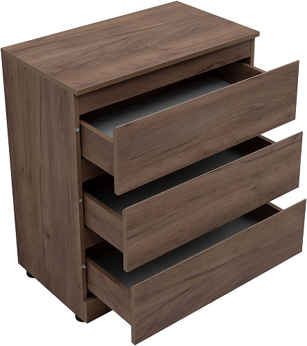 Комод Aquanet Сканди 700x400 Дуб крафт (3 ящика) 00302550 Комод Aquanet Сканди 700x400 Дуб крафт (3 ящика) 00302550