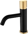 Смеситель для раковины Boheme STICK BLACK TOUCH GOLD 121-BG.2 Смеситель для раковины Boheme STICK BLACK TOUCH GOLD 121-BG.2