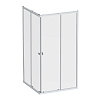 Картинка анонса товара «душевой уголок am.pm sunny w87g-403-100100-mt 100x100 серебро, стекло прозрачное»