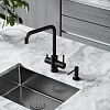 Смеситель для кухни SANCOS Vela SC4013MB с возможностью подключения фильтра, черный матовый Смеситель для кухни SANCOS Vela SC4013MB с возможностью подключения фильтра, черный матовый