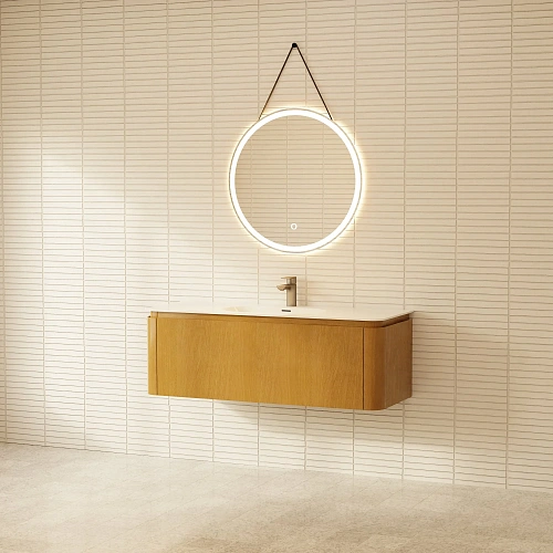 Тумба под раковину ArtDecco Coco 120 ACC12W14S000 подвесная, белый дуб Тумба под раковину ArtDecco Coco 120 ACC12W14S000 подвесная, белый дуб