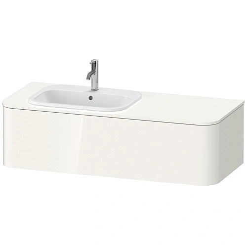 Тумба под раковину Duravit Happy D.2 Plus HP4952L2222 подвесная 130 см белая Тумба под раковину Duravit Happy D.2 Plus HP4952L2222 подвесная 130 см белая