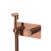 Картинка анонса товара «гигиенический душ boheme stick 127-cb.3 copper brushed ручка linea»