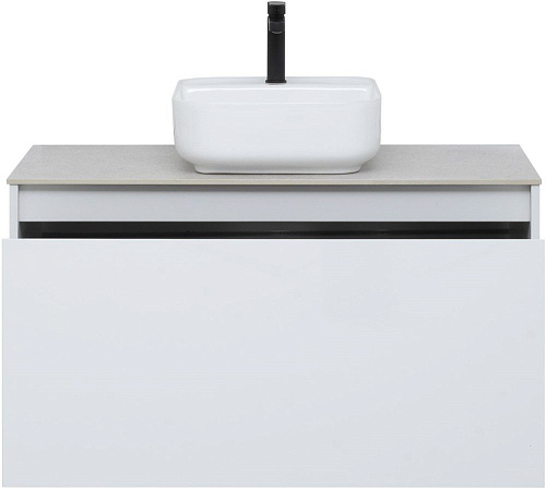 Тумба под раковину Aquanet Nova Lite 100 белый (1 ящик) 00242580 Тумба под раковину Aquanet Nova Lite 100 белый (1 ящик) 00242580