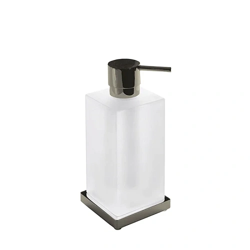 Дозатор жидкого мыла Colombo Look B9317.HPS1-VAN настольный, PVD нержавеющая сталь/матовое стекло Дозатор жидкого мыла Colombo Look B9317.HPS1-VAN настольный, PVD нержавеющая сталь/матовое стекло