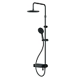 Душевая система AM.PM X-Joy F0785A722 верхний душ 220мм черный Душевая система AM.PM X-Joy F0785A722 верхний душ 220мм черный
