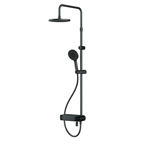 Душевая система AM.PM X-Joy F0785A722 верхний душ 220мм черный Душевая система AM.PM X-Joy F0785A722 верхний душ 220мм черный