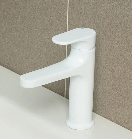 Смеситель для раковины Boheme Spectre матовый белый 451-MW Смеситель для раковины Boheme Spectre матовый белый 451-MW