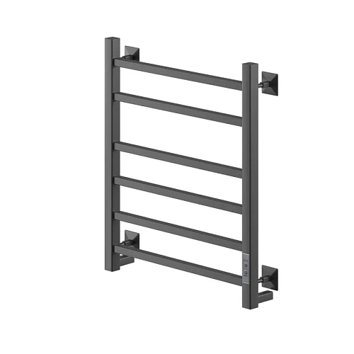 Полотенцесушитель электрическийкабельный Ника STEP-2 60/40 RAL9005 черный матовый U Полотенцесушитель электрическийкабельный Ника STEP-2 60/40 RAL9005 черный матовый U