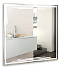 Картинка анонса товара «зеркало silver mirrors 770x770 бесконтактный сенсор атриум (led-00002640)»