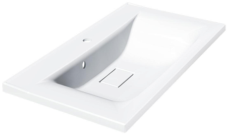 Раковина Vincea VCB-3M800W из искуственного камня, цвет белый Раковина Vincea VCB-3M800W из искуственного камня, цвет белый