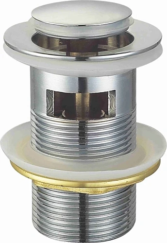 Донный клапан Raglo R600.05 с переливом, хром Донный клапан Raglo R600.05 с переливом, хром