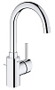 Картинка анонса товара «смеситель для раковины grohe concetto с высоким изливом, хром (32629002)»