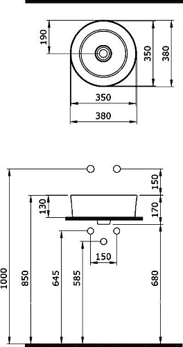 Комплект мебели STWORKI Берген 80 серая с темной столешницей, с раковиной на выбор 549495 Комплект мебели STWORKI Берген 80 серая с темной столешницей, с раковиной на выбор 549495