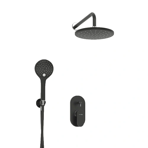 Душевая система WasserKRAFT A16777 встраиваемая черный Душевая система WasserKRAFT A16777 встраиваемая черный