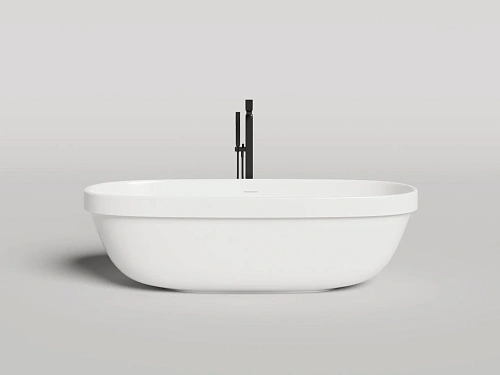 Ванна отдельностоящая Salini GRECA IN 180x80 RAL полностью 104821MF из искусственого камня S-Stone Ванна отдельностоящая Salini GRECA IN 180x80 RAL полностью 104821MF из искусственого камня S-Stone