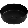 Раковина Ceramica Nova Taycan CN12003MB накладная, круглая 375 мм, черная матовая Раковина Ceramica Nova Taycan CN12003MB накладная, круглая 375 мм, черная матовая