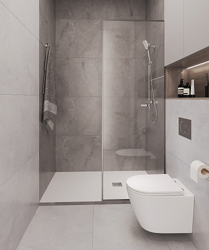 Душевой поддон STAROhome LITE 100х90 WHITE MATT, LITE 1237428 из искусственного камня Душевой поддон STAROhome LITE 100х90 WHITE MATT, LITE 1237428 из искусственного камня