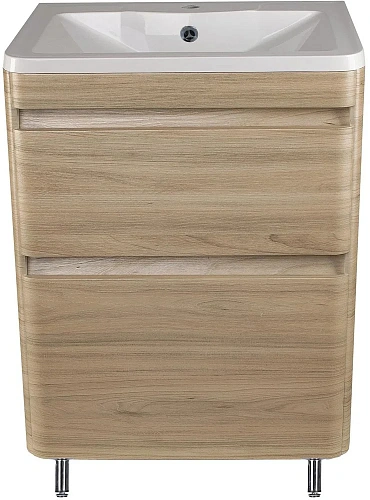 Тумба под раковину Style Line Атлантика 60, Люкс ясень перламутр, PLUS СС-00002216 Тумба под раковину Style Line Атлантика 60, Люкс ясень перламутр, PLUS СС-00002216