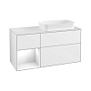Картинка анонса товара «тумба под раковину villeroy &amp; boch finion 120 см, с подсветкой f271gfgf»